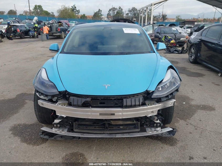 2022 Tesla Model 3 Rear-Wheel Drive VIN: 5YJ3E1EA3NF200353 Lot: 43752740