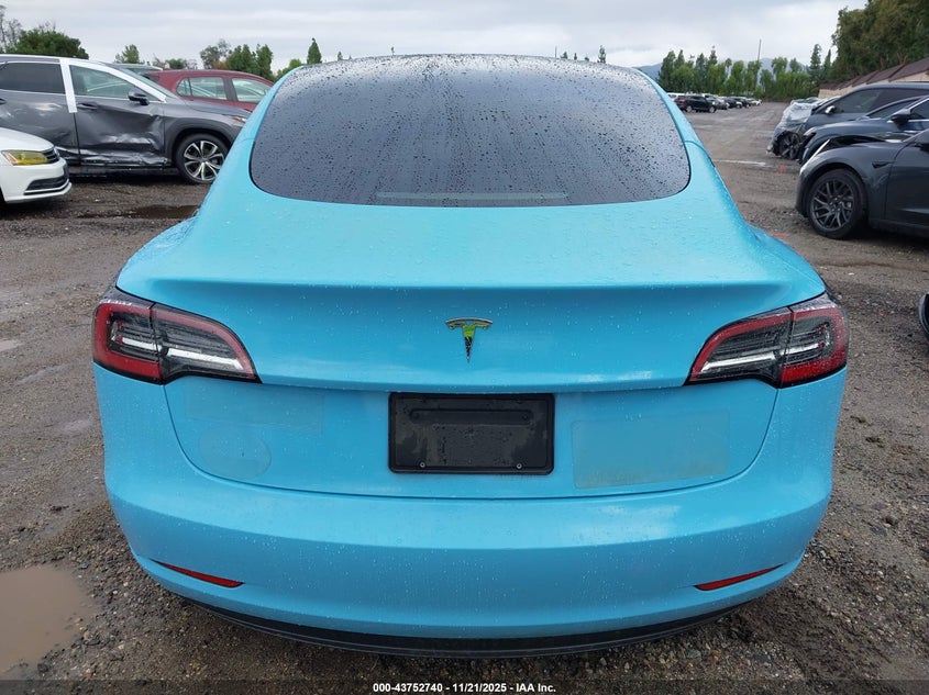 2022 Tesla Model 3 Rear-Wheel Drive VIN: 5YJ3E1EA3NF200353 Lot: 43752740