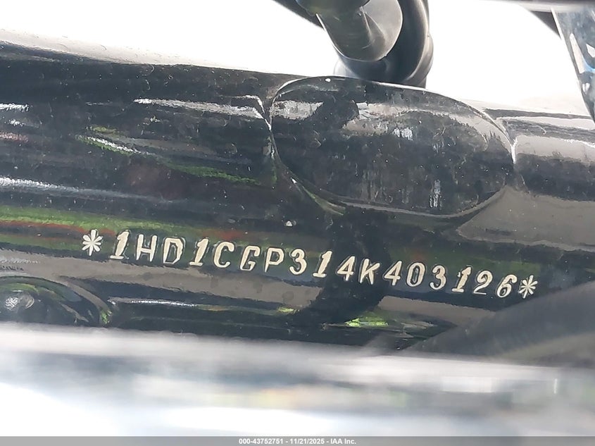 2004 Harley-Davidson Xl1200 C VIN: 1HD1CGP314K403126 Lot: 43752751