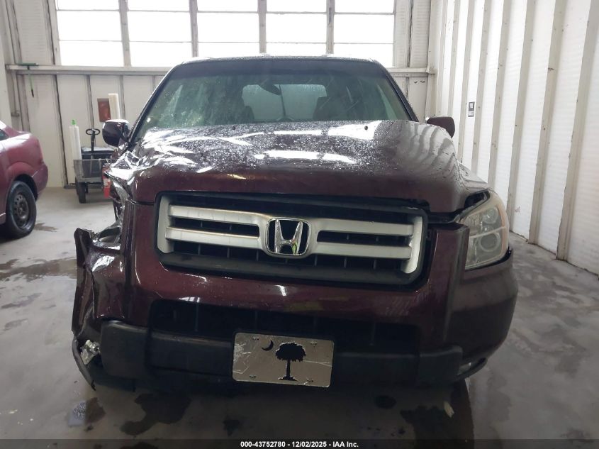 2007 Honda Pilot Ex-L VIN: 5FNYF18777B002218 Lot: 43752780