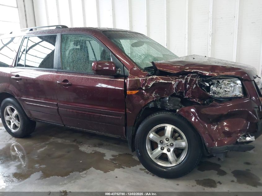 2007 Honda Pilot Ex-L VIN: 5FNYF18777B002218 Lot: 43752780