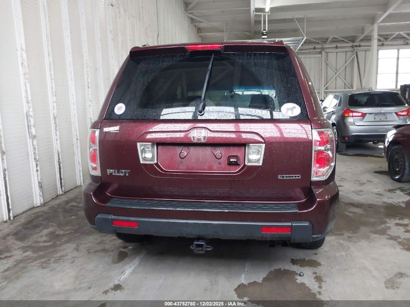 2007 Honda Pilot Ex-L VIN: 5FNYF18777B002218 Lot: 43752780