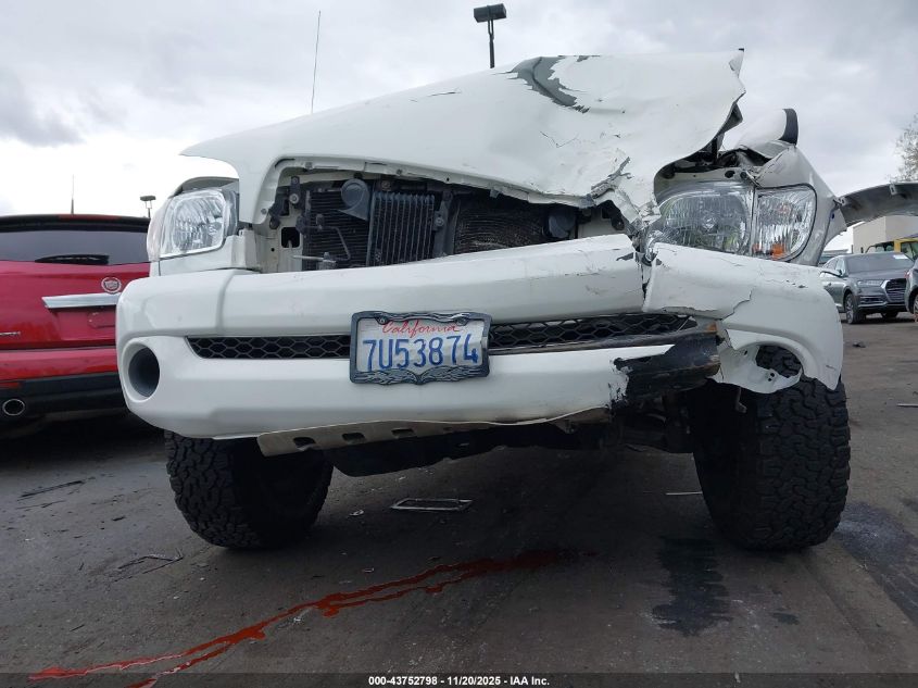 2005 Toyota Tundra Ltd V8 VIN: 5TBRT38155S459177 Lot: 43752798