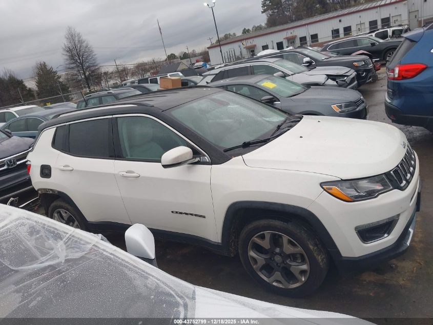 2018 Jeep Compass Limited Fwd VIN: 3C4NJCCB5JT155889 Lot: 43752799