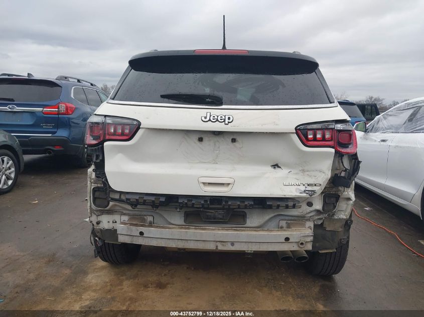 2018 Jeep Compass Limited Fwd VIN: 3C4NJCCB5JT155889 Lot: 43752799