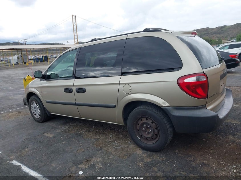 2006 Dodge Caravan Se VIN: 1D4GP25B26B747860 Lot: 43752800