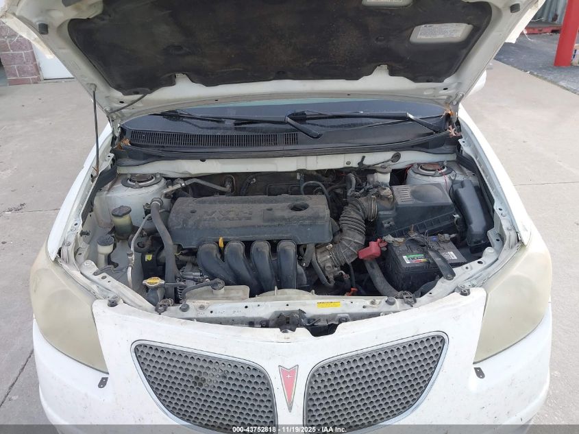 2008 Pontiac Vibe VIN: 5Y2SL65858Z422094 Lot: 43752818