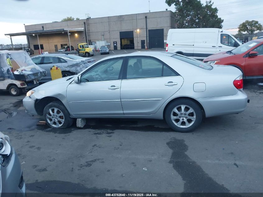 2005 Toyota Camry Xle V6 VIN: 4T1BF30K35U086622 Lot: 43752840