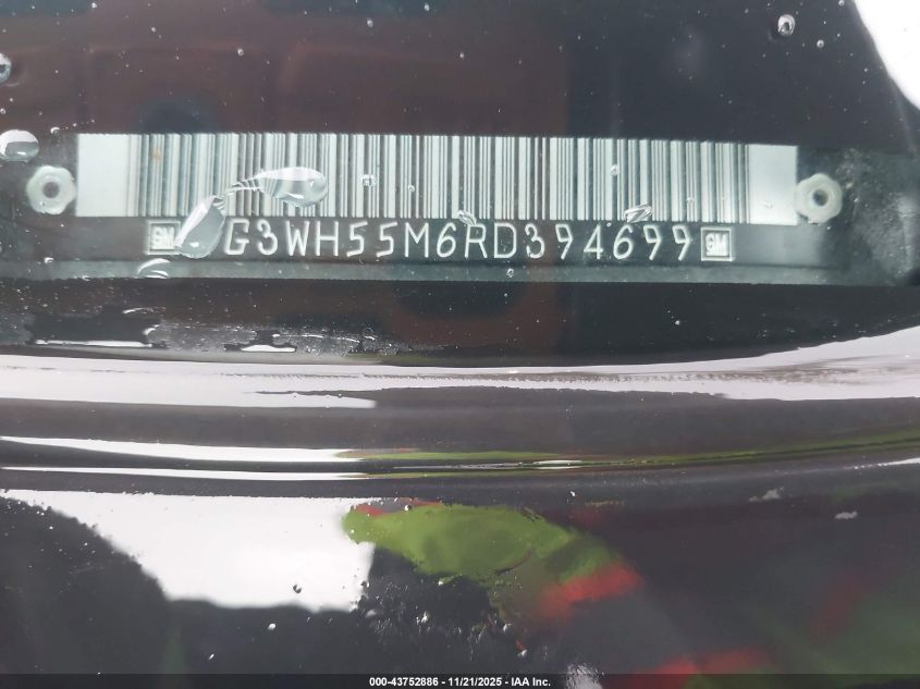 1994 Oldsmobile Cutlass Supreme S VIN: 1G3WH55M6RD394699 Lot: 43752886