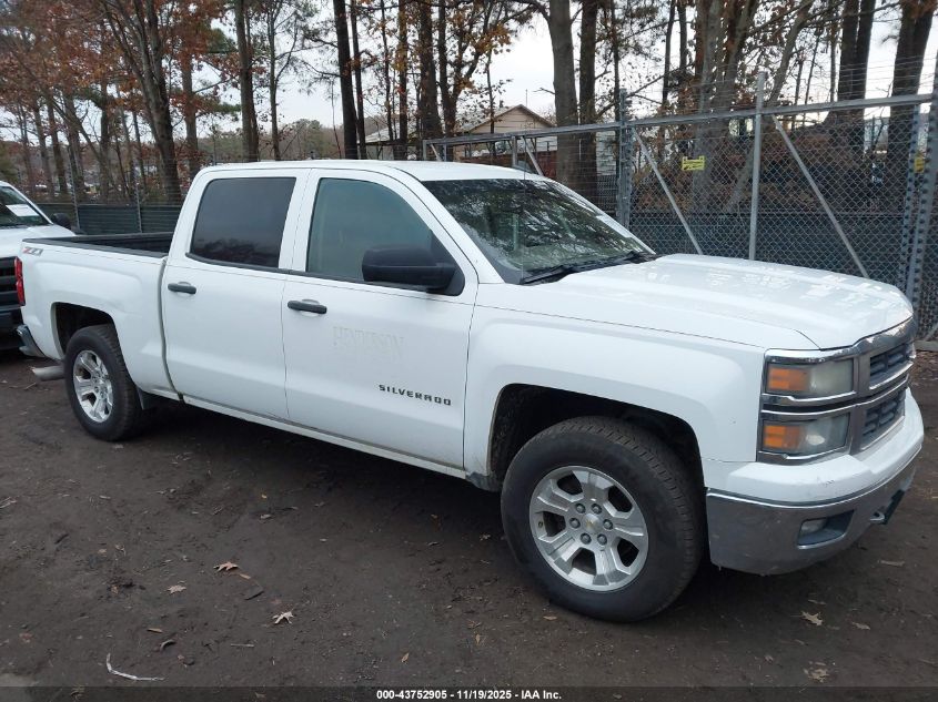 2014 Chevrolet Silverado 1500 2Lt VIN: 3GCUKREC1EG122470 Lot: 43752905