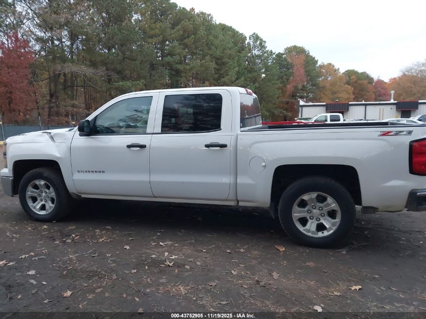 2014 Chevrolet Silverado 1500 2Lt VIN: 3GCUKREC1EG122470 Lot: 43752905
