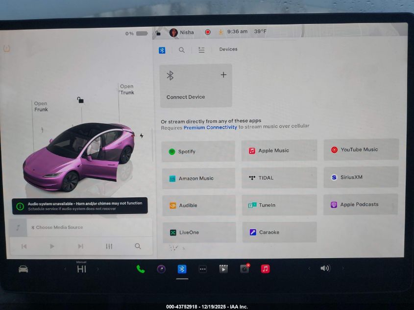 2025 Tesla Model 3 Long Range Rear-Wheel Drive/Standard VIN: 5YJ3E1EA0SF882233 Lot: 43752918