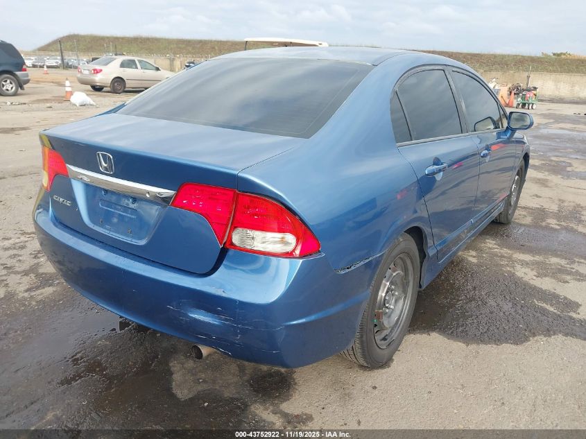 2009 Honda Civic Lx VIN: 2HGFA16559H342683 Lot: 43752922