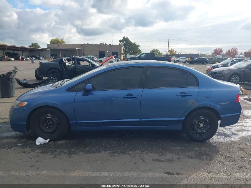 2009 Honda Civic Lx VIN: 2HGFA16559H342683 Lot: 43752922