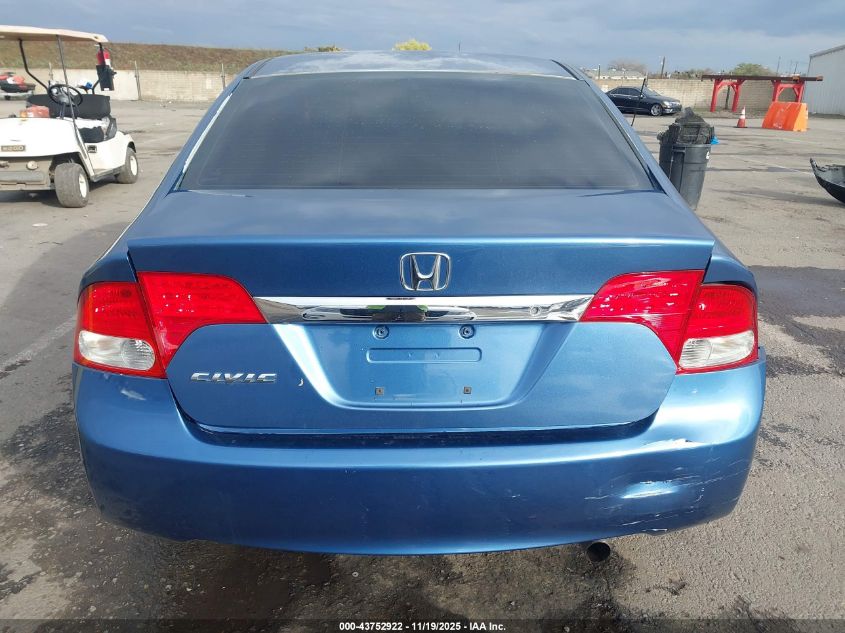 2009 Honda Civic Lx VIN: 2HGFA16559H342683 Lot: 43752922