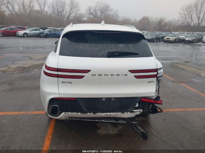 2025 Genesis Gv70 2.5T Awd VIN: KMUMADTB4SU207356 Lot: 43752972