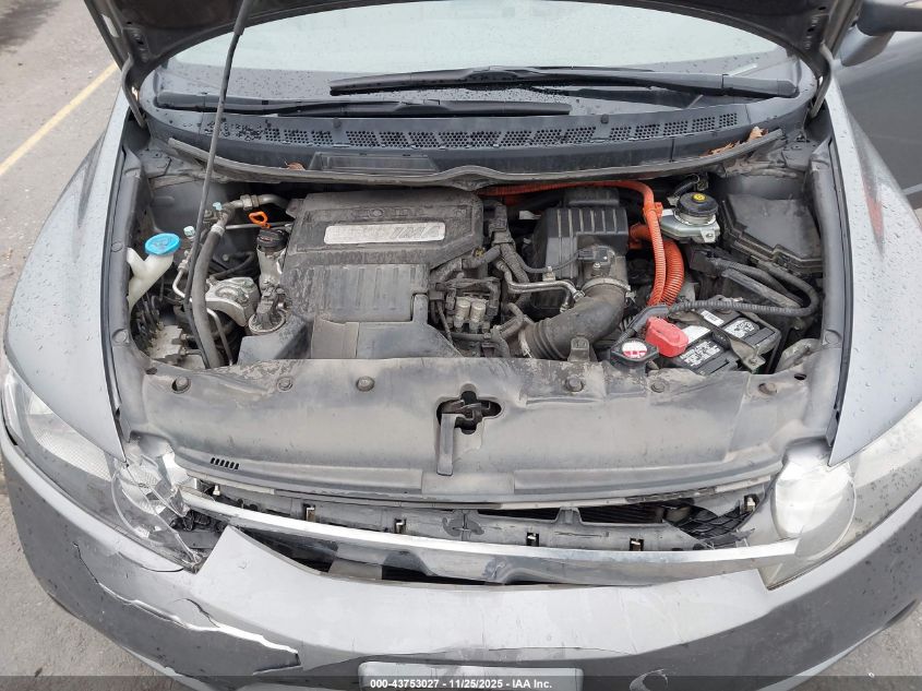 2009 Honda Civic Hybrid VIN: JHMFA36289S009322 Lot: 43753027