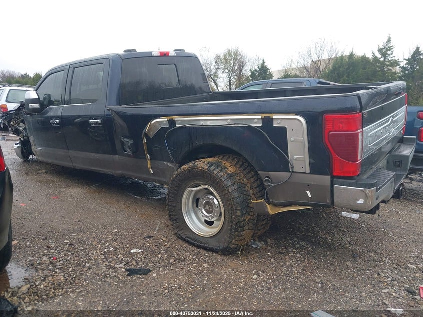 2022 Ford F-350 King Ranch VIN: 1FT8W3DT7NED88488 Lot: 43753031