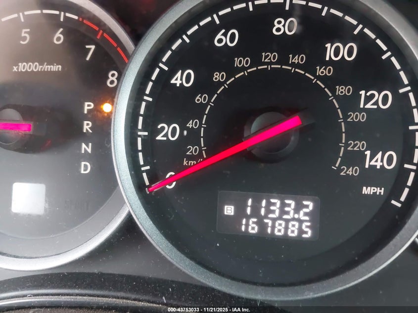 2007 Subaru Outback 2.5I VIN: 4S4BP61C577337745 Lot: 43753033