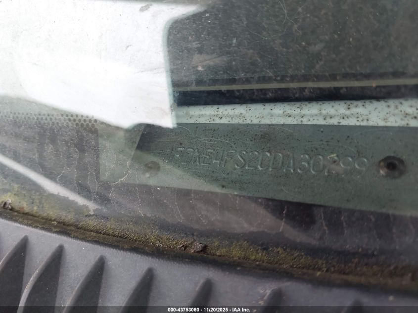 2012 Ford E-450 Cutaway VIN: 1FDXE4FS2CDA30299 Lot: 43753060