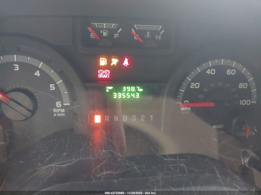 2012 Ford E-450 Cutaway VIN: 1FDXE4FS2CDA30299 Lot: 43753060