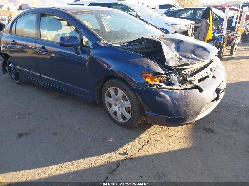 2007 Honda Civic Lx VIN: JHMFA16577S007587 Lot: 43753067