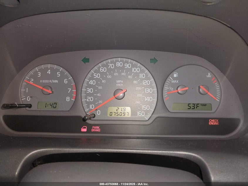 2002 Volvo S40 A VIN: YV1VS29522F874905 Lot: 43753068