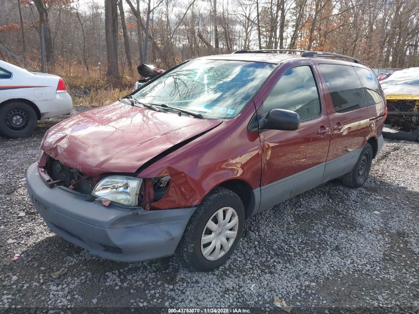 2003 Toyota Sienna Le VIN: 4T3ZF13C23U510075 Lot: 43753070
