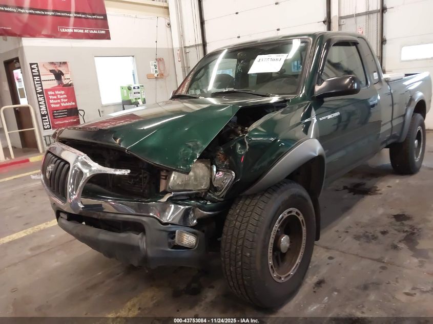 2003 Toyota Tacoma VIN: 5TEWM72N63Z194490 Lot: 43753084