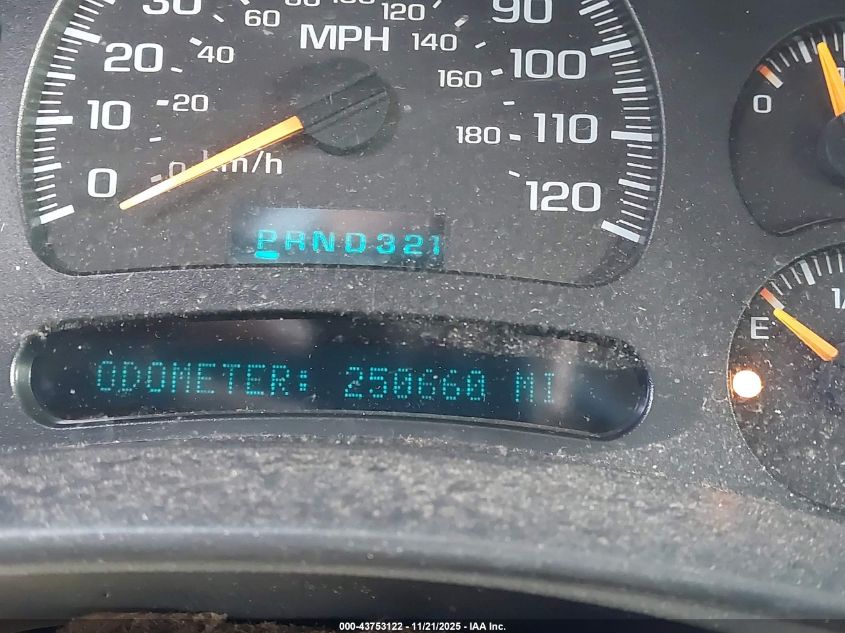 2005 Chevrolet Silverado 1500Hd Ls VIN: 1GCGC13U15F824605 Lot: 43753122