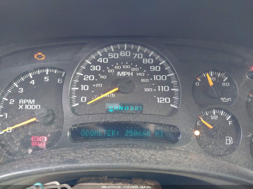 2005 Chevrolet Silverado 1500Hd Ls VIN: 1GCGC13U15F824605 Lot: 43753122