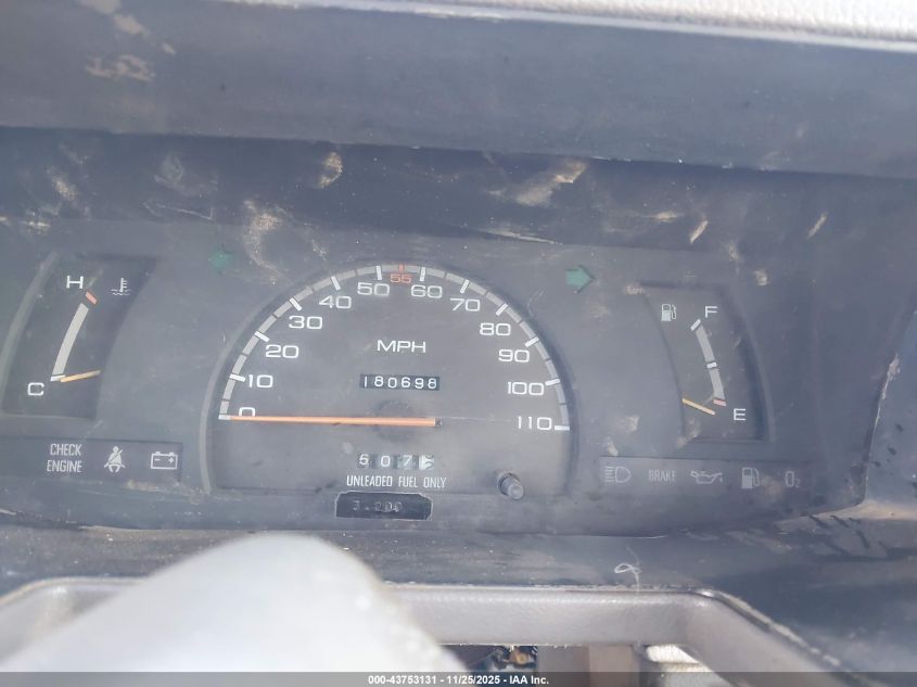 1990 Isuzu Conventional Short Bed VIN: JAACR11E6L7241891 Lot: 43753131