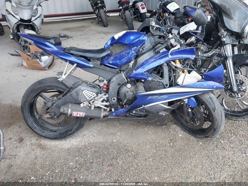 2007 Yamaha Yzfr6 L VIN: JYARJ12YX7A005719 Lot: 43753135