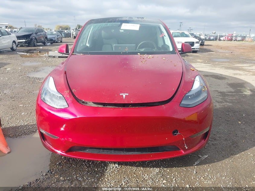 2024 Tesla Model Y Long Range Dual Motor All-Wheel Drive VIN: 7SAYGDEE6RF989045 Lot: 43753183