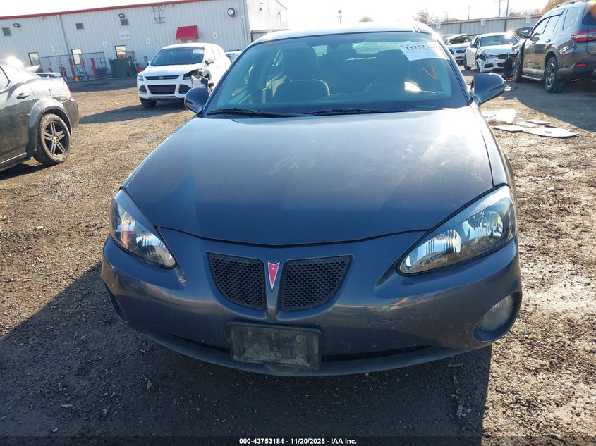 2008 Pontiac Grand Prix VIN: 2G2WP552781144002 Lot: 43753184