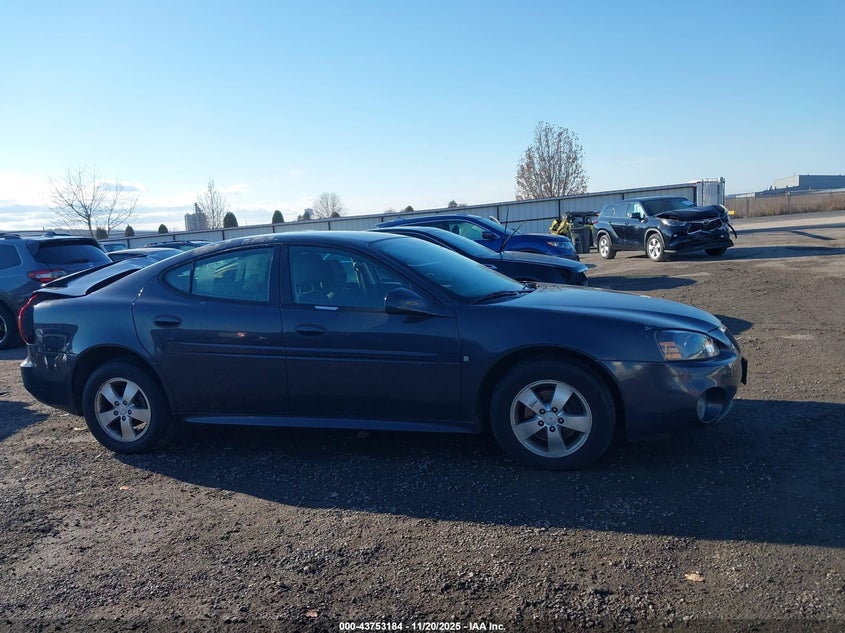 2008 Pontiac Grand Prix VIN: 2G2WP552781144002 Lot: 43753184