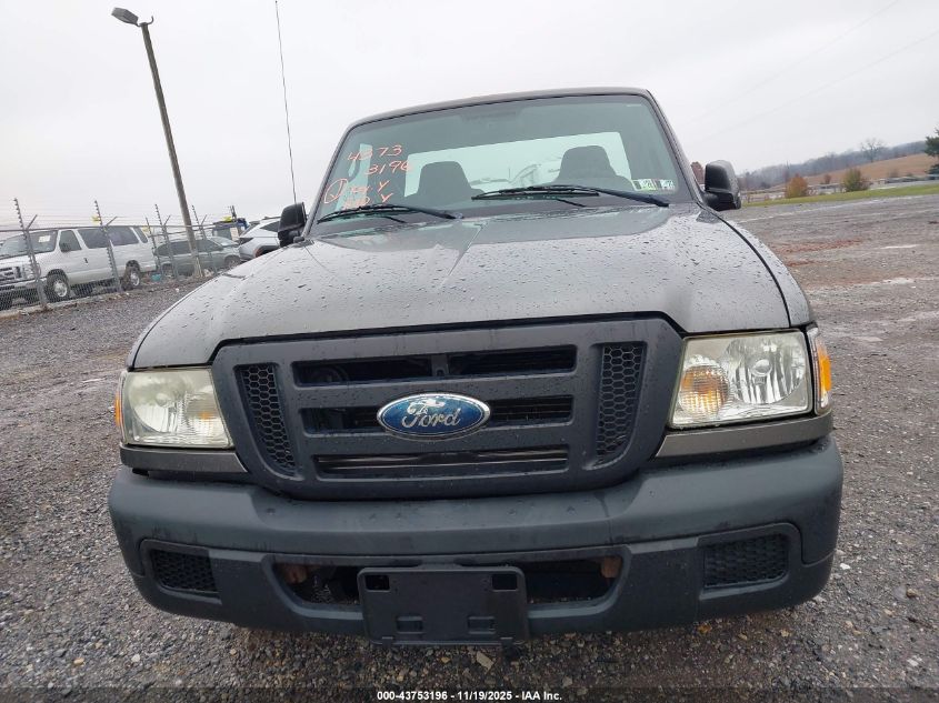 2007 Ford Ranger Stx/Xl/Xlt VIN: 1FTYR10D47PA80700 Lot: 43753196