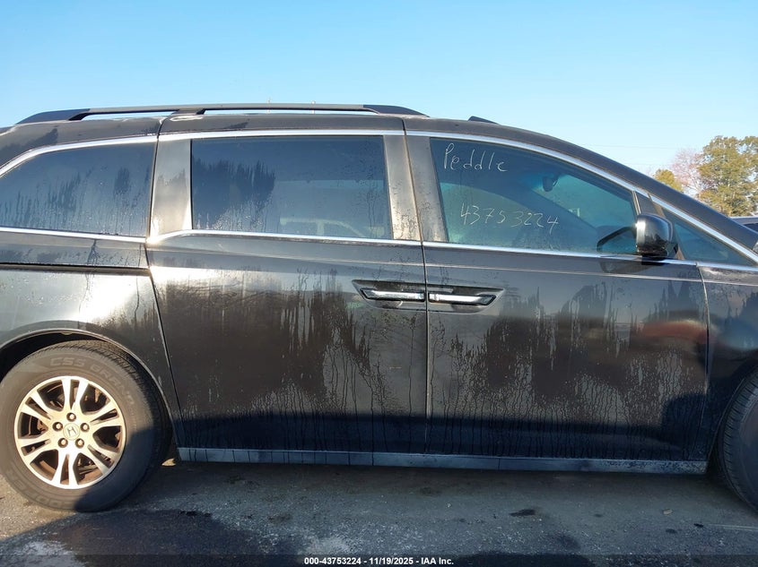 2011 Honda Odyssey Ex-L VIN: 5FNRL5H65BB013495 Lot: 43753224