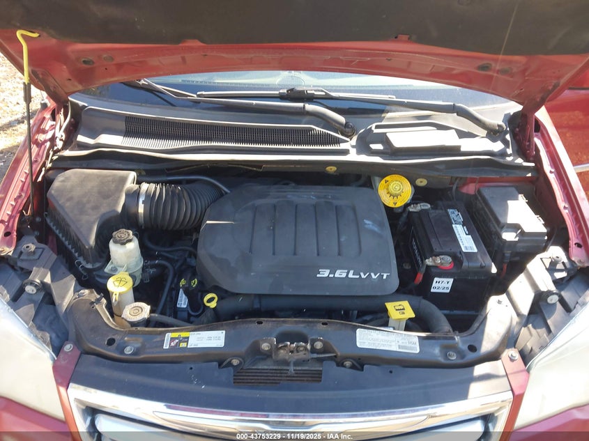 2013 Chrysler Town & Country Touring VIN: 2C4RC1BG7DR810977 Lot: 43753229