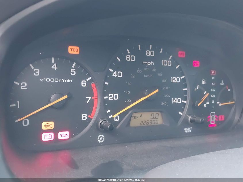 2001 Honda Accord 3.0 Ex VIN: 1HGCG16531A016742 Lot: 43753240