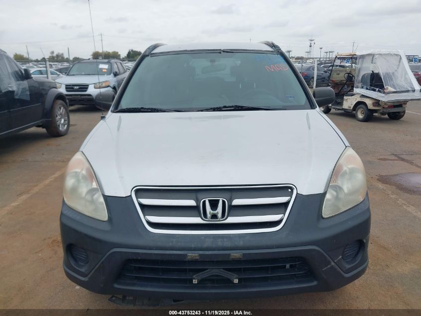 2005 Honda Cr-V Lx VIN: JHLRD78585C046429 Lot: 43753243
