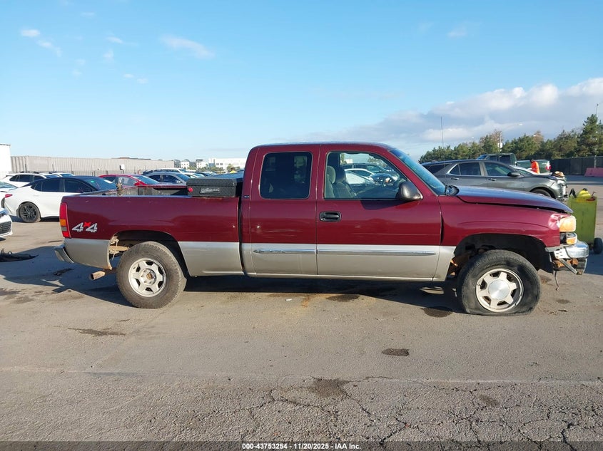 2003 GMC Sierra 1500 Sle VIN: 2GTEK19T531328638 Lot: 43753254