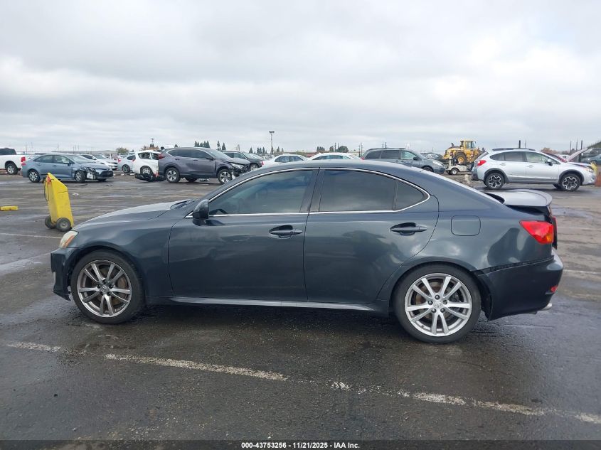 2008 Lexus Is 350 VIN: JTHBE262785021262 Lot: 43753256