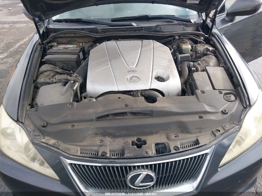 2008 Lexus Is 350 VIN: JTHBE262785021262 Lot: 43753256