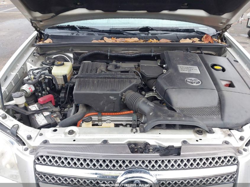 2006 Toyota Highlander Hybrid Limited V6 VIN: JTEEW21A660030440 Lot: 43753266