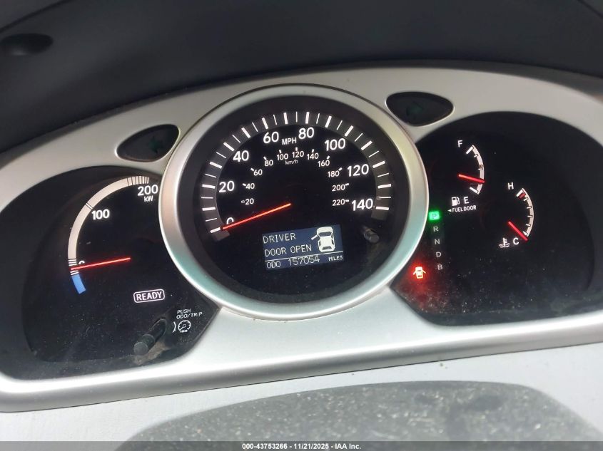 2006 Toyota Highlander Hybrid Limited V6 VIN: JTEEW21A660030440 Lot: 43753266