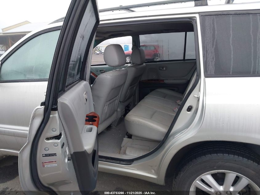 2006 Toyota Highlander Hybrid Limited V6 VIN: JTEEW21A660030440 Lot: 43753266