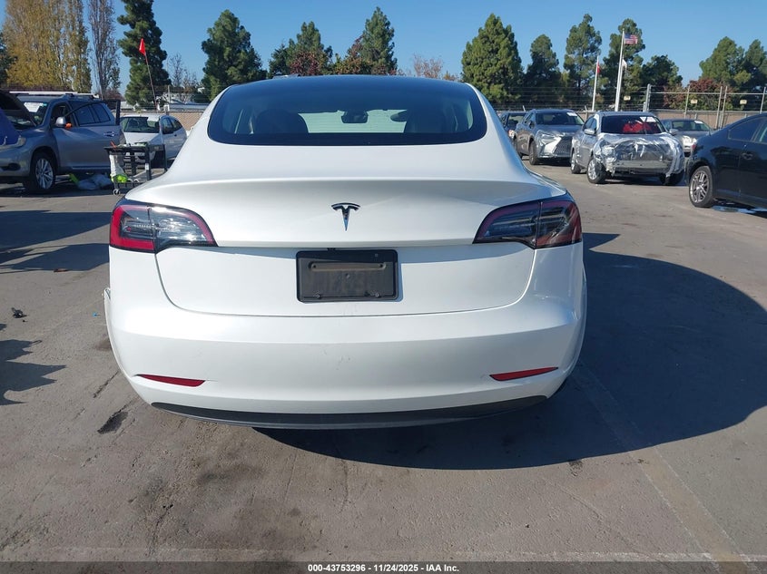 2023 Tesla Model 3 Rear-Wheel Drive VIN: 5YJ3E1EAXPF562683 Lot: 43753296