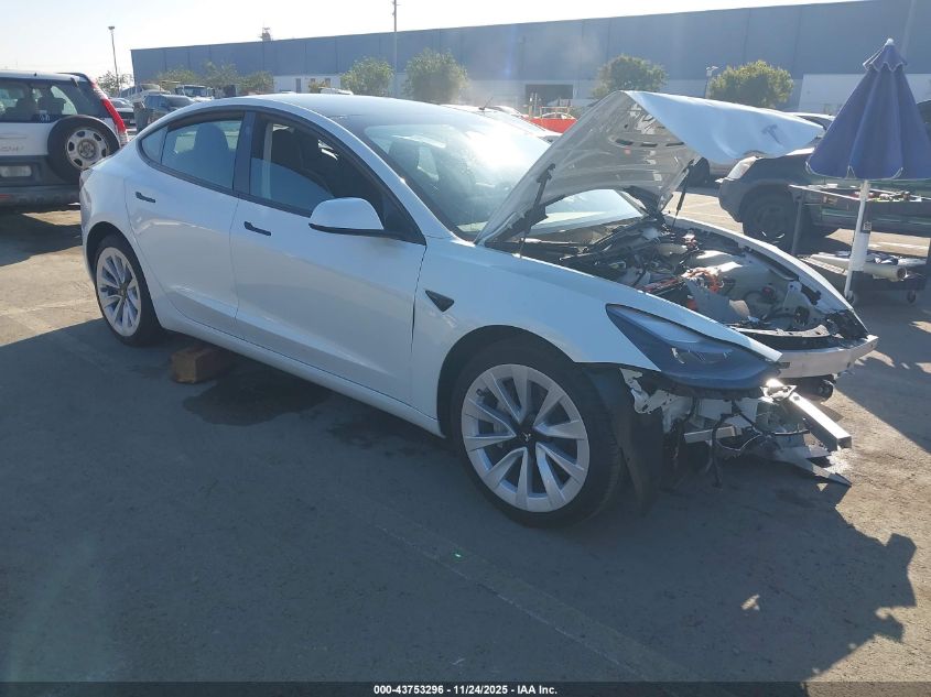 TESLA MODEL 3 REAR-WHEEL DRIVE