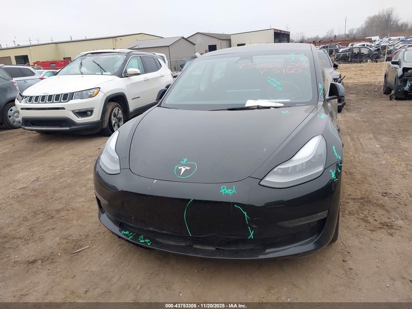 2023 Tesla Model 3 Long Range Dual Motor All-Wheel Drive VIN: 5YJ3E1EBXPF415160 Lot: 43753305